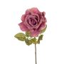 Kunstblume Rose NALISSA, mauve, 65cm