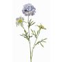 Kunstblume Scabiosa MONTIE, lila-blau, 75cm, Ø7-10cm