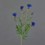 Deko Kunstblume Kornblume ORTIGO, blau, 60cm, Ø2-6cm