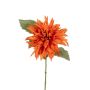 Kunstblume Dahlie PIENISA, orange, 60cm