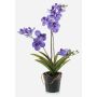 Künstliche Vanda Orchidee CAMPO, violett, 60cm