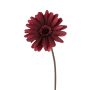 Kunstblume Gerbera SANDIRA, dunkelrot, 60cm