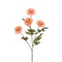 Kunstzweig Chrysantheme SEILAMA, lachs, 60cm