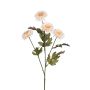 Kunstzweig Chrysantheme SEILAMA, creme, 60cm