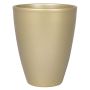 Keramik Vase TEHERAN PALAST, gold-matt, 17cm, Ø13,5cm