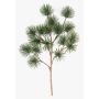 Dekozweig Pinie BEIKE, grün, 45cm