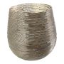 Eisen Laterne FRIDERIKE, gold, 20cm, Ø20cm