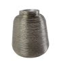 Eisen Laterne EMILIANNA, silber, 20cm, Ø18cm