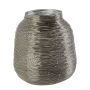 Eisen Laterne EMILIANNA, silber, 25cm, Ø20cm