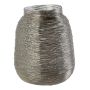 Eisen Laterne EMILIANNA, silber, 30cm, Ø25cm