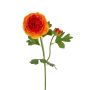 Kunstzweig Ranunkel SIKAMIA, orange, 55cm