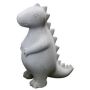 Tierfigur Dino T-Rex NIONA aus Zement, outdoor, grau, 26x13x31cm