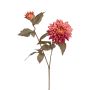 Kunstzweig Dahlie TYAMA, altrosa, 65cm