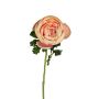 Kunst Ranunkel WELDIAN, lachs-rosa, 60cm