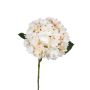 Textilblume Hortensie YELLINA, creme, 60cm