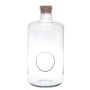 Glas Terrarium ALDRIN mit Kork-Deckel, Eco Glas, klar, 43cm, Ø20cm