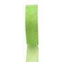 Organza-Band OSNA, limettengrün, 50m, 10mm