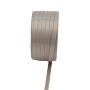 Doppelsatinband VIPKE, taupe, 50m, 6mm