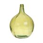 Glasballon BORAN, Eco Glas, grün, 43cm, Ø30cm, 16L