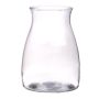 Blumenvase COREY aus Glas, klar, 20cm, Ø15cm