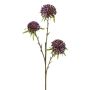 Künstlicher Zweig Allium GLORF, violett, 60cm