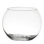 Kerzen Kugelvase TOBI EARTH aus Glas, klar, 13cm, Ø16cm