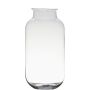 Bauchige Glas Vase NARUMOL, klar, 35cm, Ø17cm