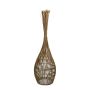 Rattan Stehlampe VARULO, natur, 32x32x90cm