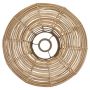 Rattan Wandlampe PEGO, natur, 32x32x20cm