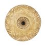 Bambus Wandlampe QEBO, natur, 32x32x20cm