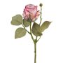 Deko Blume Rose ZORKLIN, rosa-pink, 45cm, Ø6,5cm