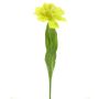 Kunstblume Papageientulpe EVYRA, gelb, 65cm