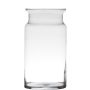 Blumenvase Glas HANNA EARTH, klar, 29,5cm, Ø15cm