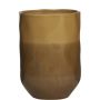 Blumenvase Keramik DONELLA, braun-beige, 20cm, Ø15cm