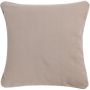 Deko Kissen VALENDA, hellbraun, 45x45cm
