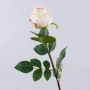 Künstliche Rose SUNJIK, weiß-rosa, 75cm, Ø7cm