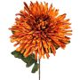 Kunstblume Chrysantheme HIKJON, orange, 75cm, Ø18cm