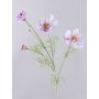 Künstlicher Zweig Schmuckkörbchen HIKJAN, weiß-violett, 80cm