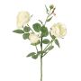 Kunstblume Rosenzweig DIAMANTIS, creme, 70cm, Ø5-8cm