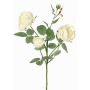 Kunstblume Rosenzweig DIAMANTIS, creme, 70cm, Ø5-8cm