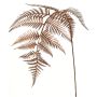 Deko Zweig Schwertfarn NALFHY, metallic-kupfer, 80cm