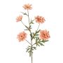 Kunstzweig Chrysantheme PRUDENCE, Eco Collection, altrosa, 75cm, Ø5-6,5cm