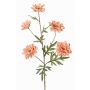Kunstzweig Chrysantheme PRUDENCE, Eco Collection, altrosa, 75cm, Ø5-6,5cm