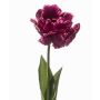 Papageienblume künstlich LIOMARA, dunkellila, 65cm, Ø9cm