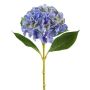 Deko Blume Hortensie FUSTRAL, blau-grün, 65cm, Ø18cm