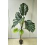 Fake Pflanze Philodendron monstera deliciosa CUNKYN im Dekotopf, 170cm