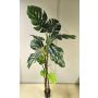 Fake Pflanze Philodendron monstera deliciosa CUNKYN im Dekotopf, 180cm