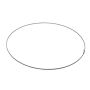 OASIS® Drahtring aus gewelltem Flachdraht, grau, Ø30cm