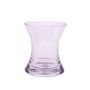 Deko Vase LIZET aus Glas, klar, 17,5cm, Ø15,2cm