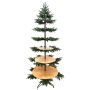 Tannenbaum Etagere ELVERUM, Tannenzweige, braun-grün, 230cm, Ø115cm